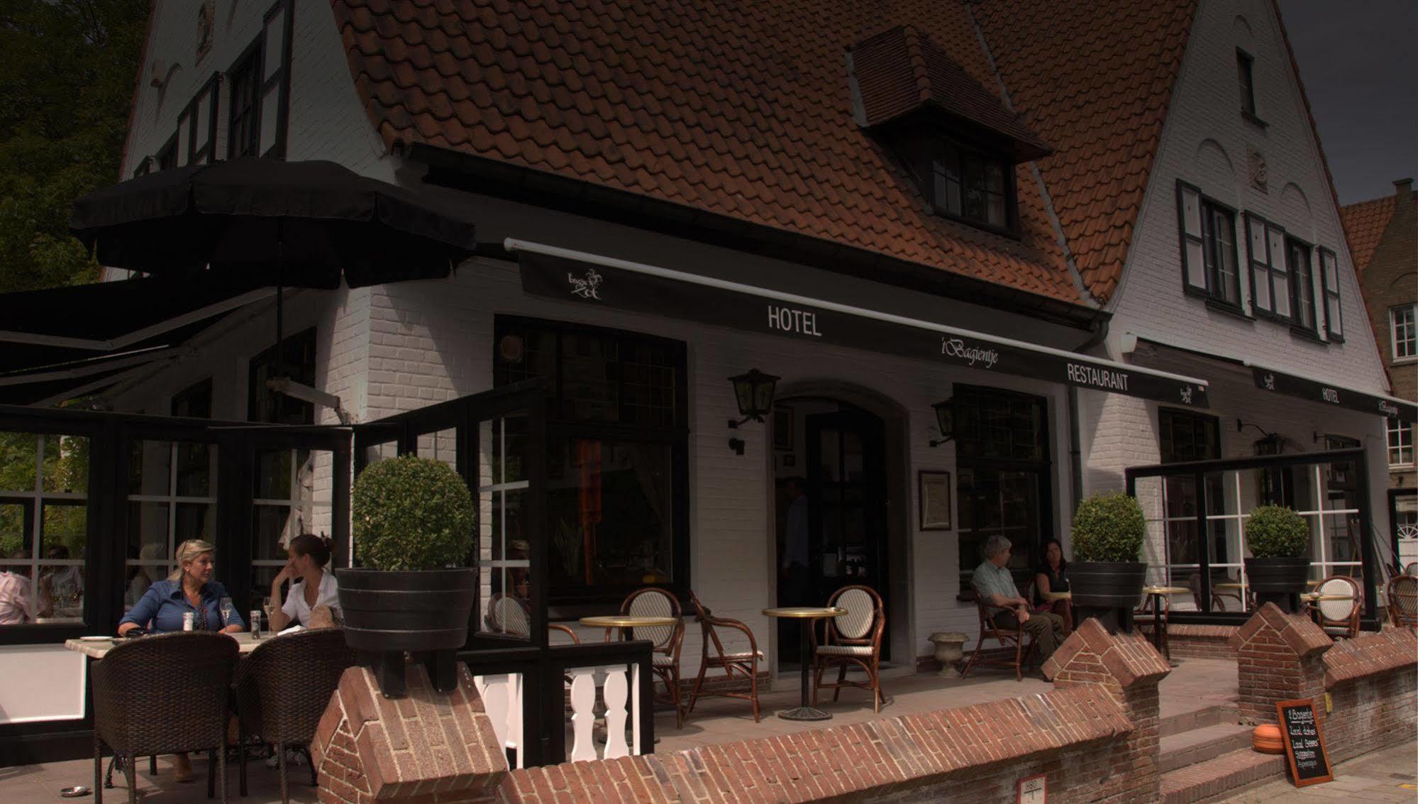 Hotel 'T Bagientje Brügge Exterior foto